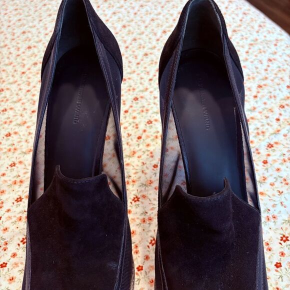 Alexander Wang Mesh Peep Toe Heels - Picture 2 of 6